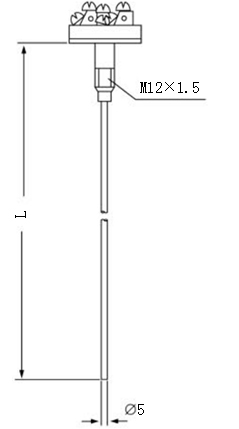 煙道、風(fēng)道熱電偶熱電偶感溫元件