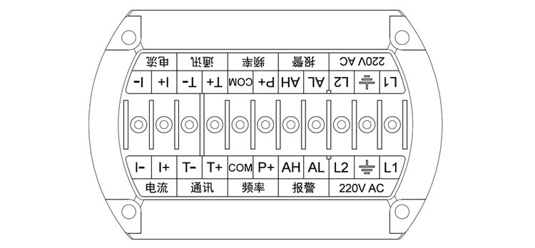 水表型電磁流量計接線指南